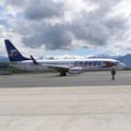 Aéroport Tarbes-Lourdes-Pyrénées: Travel Service: Boeing 737-8CX: OK-TVB: MSN 32362/1125.
