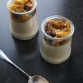 PANNA COTTA Amande Mirabelles