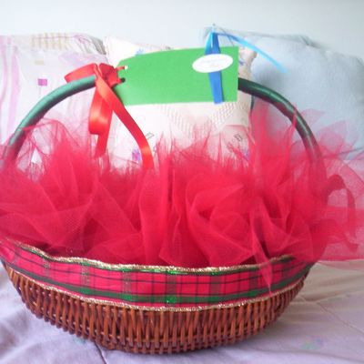 canasta de navidad