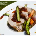 Printemps Tome II ! Mignon de veau au balsamique, légumes de printemps croquants