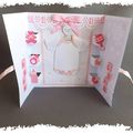 cARTe de naissance pour fille : Body for girl