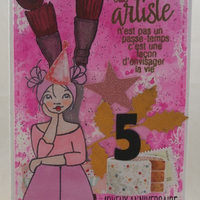 Anniversaires en rose