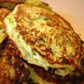 blinis de courgettes