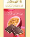 Nouveau produit Lindt : Sensation : Fruit & Chocolat