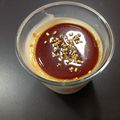 Panacotta au caramel beurre salé et caramel