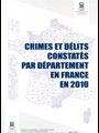 Mars 2011 - Crimes et délits par département (2010)