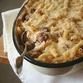 Mac'n'cheese aux merguez 