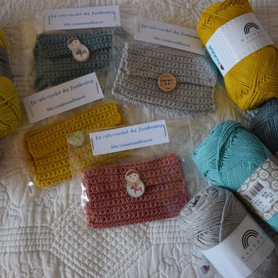 POCHETTES crochetées by Gen