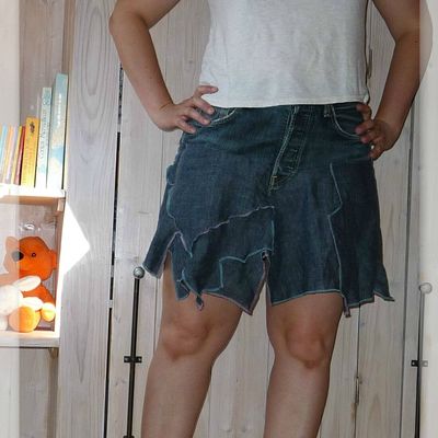 le pantalon devenu jupe