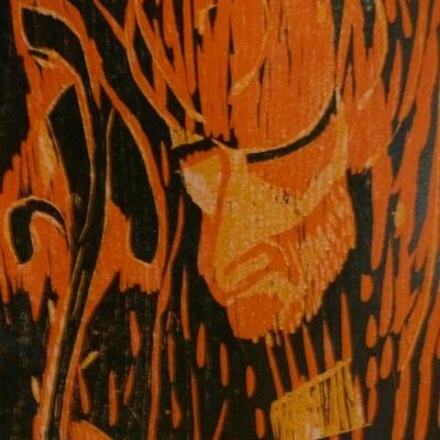 Utopie 3 gravures sur bois en couleurs