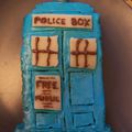 Gâteau Tardis