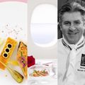 Le Bocuse d'or et Meilleur ouvrier de France MICHEL ROTH signe de nouveaux plats en cabine La Première Air France 