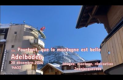 Les mois d’hiver -  Sur nos monts, quand le soleil