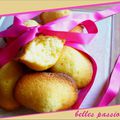 MADELEINES aux oranges confites