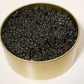 Écrasée de pomme terre au haddock et esturgeon fumé & vrai-faux caviar