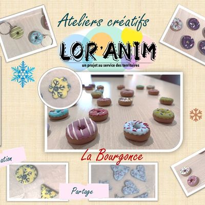 Atelier polymère avec Loranim