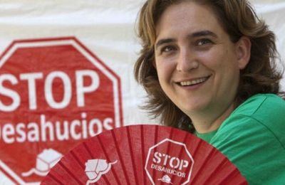 Una figura contra los desahucios : Ada Colau