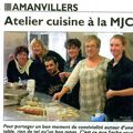 L'atelier Cuisine de la MJC Amanvillers dans le Républicain Lorrain