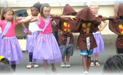 Costumes chevaliers et princesses