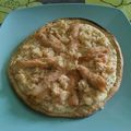 Pizza au saumon fumé et crevettes Dukan (PP)
