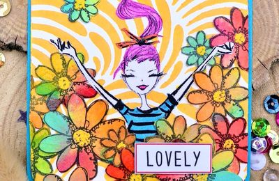 La jeune fille des couleurs !