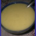 Velouté de pommes de terre aux poireaux