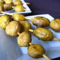 Brochettes de champignons marinés & News