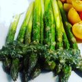 Asperges au pesto minute 