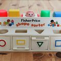 1 shape sorter Fisher price