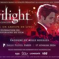 Twilight – chapitre 1 : Fascination en ciné-concert samedi 17 février 2024 à la Salle Pleyel à Paris