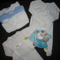 Ensemble de layettes 7 pièces + KDO