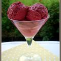 Sorbet express à la framboise