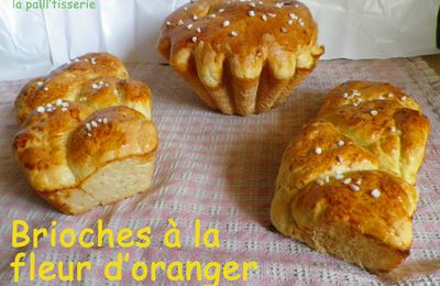 Brioche à la fleur d'oranger