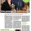 Céline Fragnon  agricultrice  lire l'article de Claire Nioncel  La France Agricole 