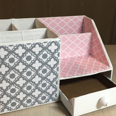 Un rangement de bureau 