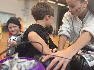 Halloween de l'école de basket