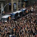 BARCELONE: GREVE GENERALE MASSIVE CONTRE LES VIOLENCES POLICIERES