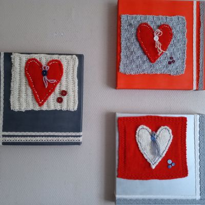 Mes tableaux-déco laine