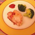 Poulet paprika brocoli