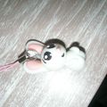 Petit lapin porte-clefs pour une amie