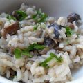 risotto aux champigons