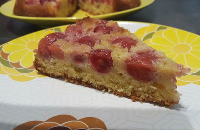 Gâteau clafoutis aux cerises