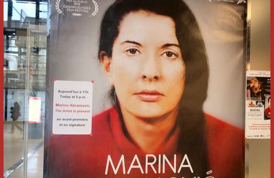 Marina Abramovic au Centre Pompidou aujourd'hui