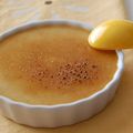 Crème brûlée à l'érable, sans lactose