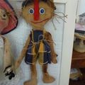 ART DOLL PRIMITIVE LE PETIT GARCON