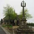 ROSNOËN (29) - Église Saint-Audoën et belvédère