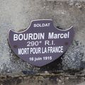 BOURDIN Marcel (Le Tranger) + 16/06/1915 Neuville Saint Vaast (62)