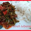 Loubieh libanais (ragout aux haricots verts)