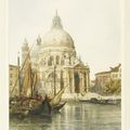 Jacques Guiaud (French, 1811-1876)  Santa Maria Della Salute, Venice 