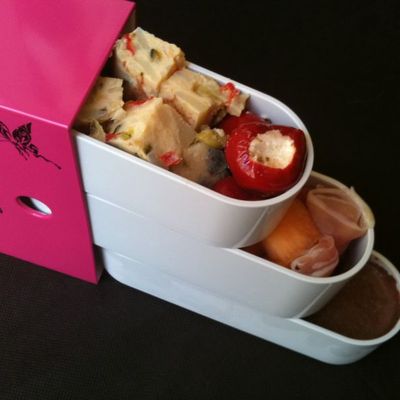 Bentô coloré pour le retour timide du soleil